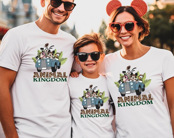 Disney Animal Kingdom Shirts, Matching Disney Shirt, Safari Mode Disney Shirt, Family Vacation Shirts, Mickey and Friends Animal Kingdom