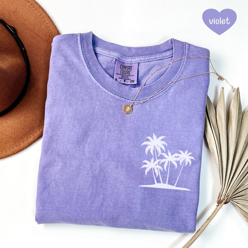 Summer shirt, beach shirts, Cute shirts, tshirt women, vacation tee, cute summer clothes,vacation shirts,womens tshirts,Comfort Colors shirt image 4