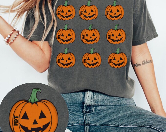 Anti Trump Halloween Shirt, Comfort Colors Subtle F*ck Trump Shirt, Anti Trump FDT Tee, Political Protest Shirt, Halloween FDT Activism Tee