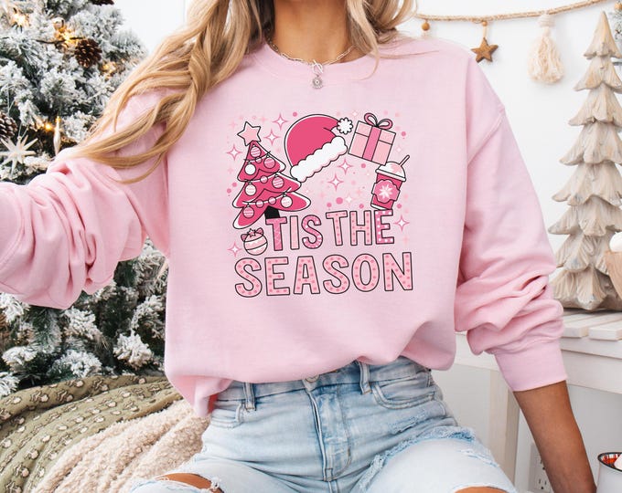 Tis The Season Sweatshirt, Christmas Tis The Season Sweatshirt, Merry Christmas Shirt, Christmas Sweatshirt, Cute Winter Hoodie