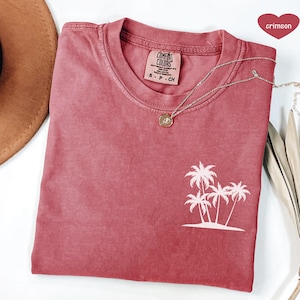 Summer shirt, beach shirts, Cute shirts, tshirt women, vacation tee, cute summer clothes,vacation shirts,womens tshirts,Comfort Colors shirt image 3