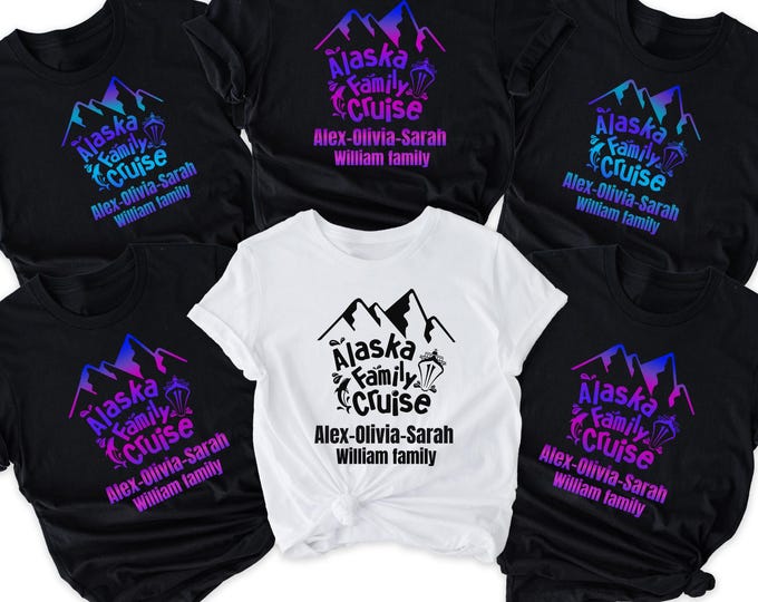 Cruisin Together Alaska 2025 Sweatshirt, Custom Alaska Cruise Shirt, Family Matching Vacation Sweatshirt, Alaska Cruise Gift, Alaska Hoodie