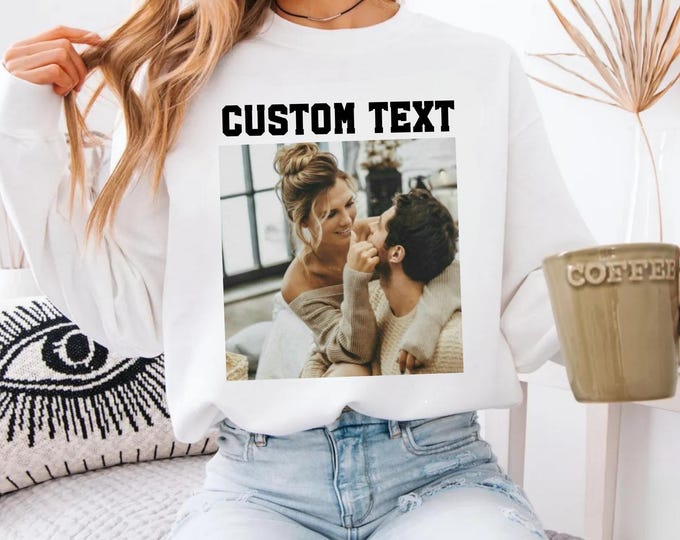 Custom Photo Shirt, Personalized Shirt, Custom Picture Tshirt, Custom Graphic Tee, Your Photo Shirt, Family Picture Tee, Logo Image Shirts