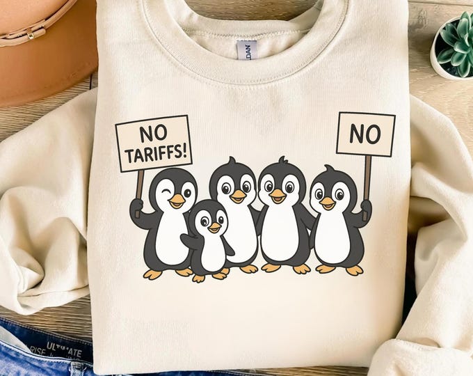 Penguins Resist Shirt, Penguins Against Tariffs Shirt, Funny Anti Trump Shirt, Resist Shirt, Social Justice Shirt, Liberal Shirt, FDT Shirt