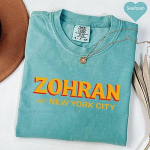 Zohran Tee, Zohran for Mayor, Zohran Mamdani, Vote Zohran for Mayor, Rank Zohran for Mayor, Zohran Shirt, Progressive Shirt, Zohran 2026 image 5