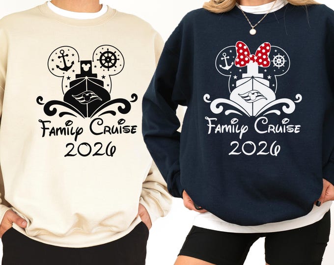 Custom 2026 Disney Cruise Family Matching Shirt, Disney Pirates Shirt, Disney Cruise Trip Shirt, 2026 Disney world Cruise Family Shirts