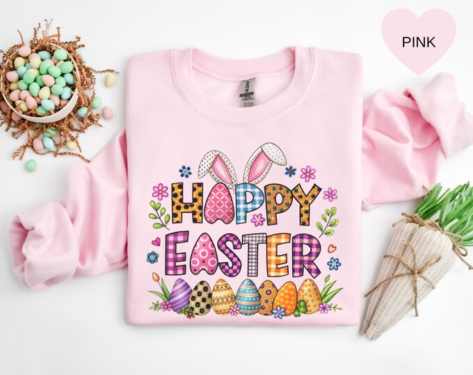 Happy Easter shirt, Women Easter shirt, Cute Easter shirt, Easter shirt, Happy Easter, Easter bunny shirt, bunny shirt