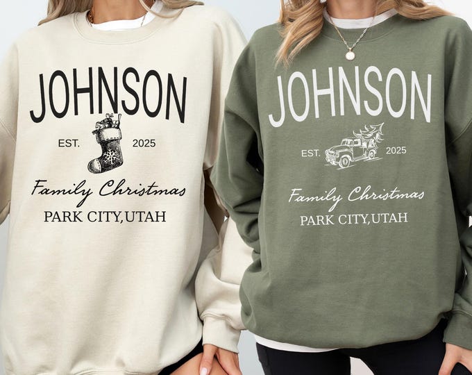 Custom Family Christmas Shirts, Christmas Gift Matching Family Christmas Tshirts, Personalized Name Christmas Shirt, Christmas Family Gift