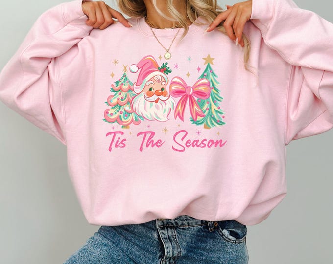 Tis The Season Sweatshirt, Christmas Tis The Season Shirt, Merry Christmas Shirt, Christmas Sweatshirt, Cute Winter Hoodie