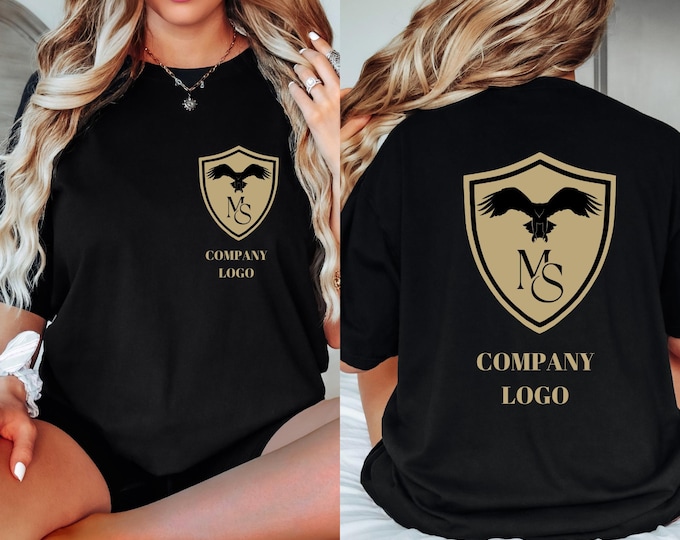 Custom Company Logo T-shirts, Custom Design Sweatshirts, Personalized Logo Hoodies, Custom Double Sided Print Shirts, Custom Text Shirts