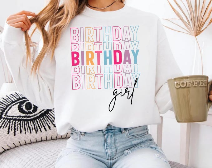 The Birthday Girl Shirt, Birthday Party Girl Shirt, Birthday Squad Shirt, Youth Birthday Girl Shirt, Birthday Shirt, Birthday Girl Shirts