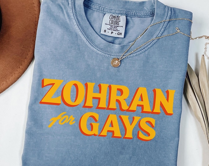 Zohran for Gays  Shirt,Gays Zohran Tee, Zohran for Mayor, Zohran Mamdani, Vote Zohran for Mayor, Rank Zohran for Mayor, Zohran Shirt