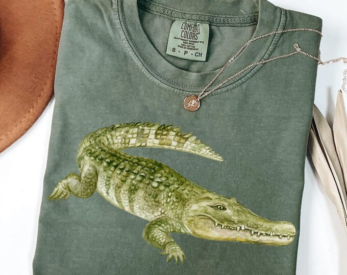 Later Gator Shirt, Comfort Colors® Funny Alligator Shirt, Southern Saying Tee, Retro Gator Shirt, Florida Graphic Tee,Sarcastic Animal Shirt