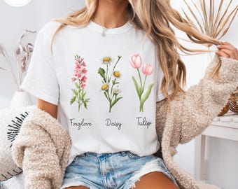 Subtle FDT Shirt, F*ck Donald Trump Tshirt, Floral FDT Gift, Flower Anti Trump Tee, Anti MAGA Shirts, Political T-shirt,