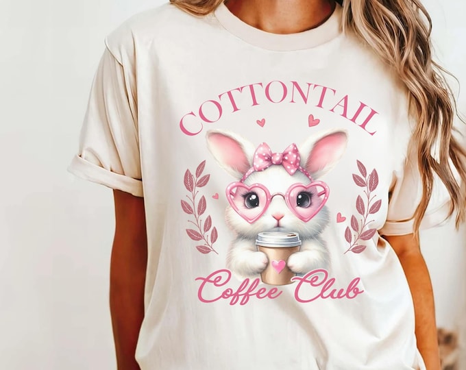 Comfort Colors® Easter Coffee Shirt,Easter Bunny Shirt,Funny Easter Shirt,Gift For Easter, Easter Shirt,Cute Easter Shirt,Easter Sweatshirt