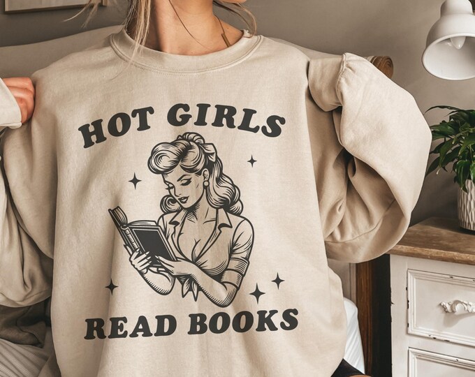 Hot Girls Read Books Shirts,Bookworm T-Shirt, Book Lover Shirts, Bookworm Gifts, Reading Teacher Shirt, Reading shirt, Book Club Shirts