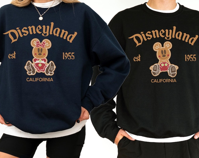 Mickey Minnie Gingerbread Baking Co Disney Christmas Shirt, Mickey's Very Merry Christmas Party Holiday Family Pink Christmas Ginger Cookies