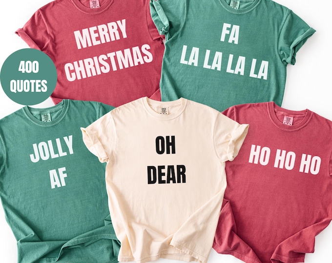 Funny Family Christmas Shirts, Christmas Shirt, Funny Christmas Party, Matching Christmas T-Shirts for Family, Christmas Group Shirts, Kids