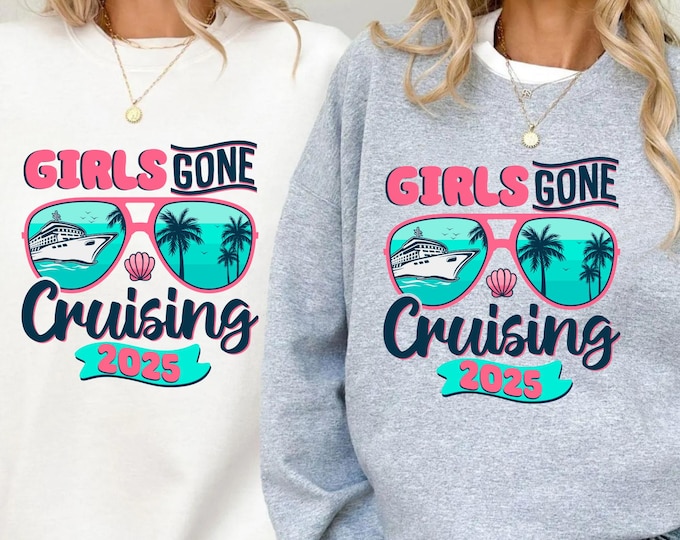 Girls Gone Cruising Shirt, Girls Trip Shirt, Cruise Shirt, Vacation Cruise Trip Shirt, Cruise Shirt, Matching Cruise Shirt, Vacation Shirt