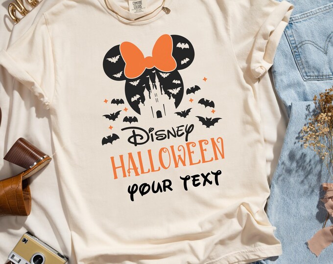 2025 Disney Halloween Custom Shirt, Comfort colors Disney Shirt, Halloween Matching Shirts, Custom Disney Family Shirt, Halloween Shirts,