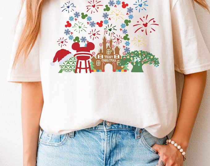 Disney Snacks Christmas Shirt, Eat Drink And Be Merry Xmas T-Shirt, WDW Disneyland Xmas Trip Tee, Disneyland Xmas Family Vacation Gift