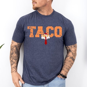 TACO T-Shirt Trump Always Chickens Out Shirt Protest Tee Funny Resistance Shirt Unisex Garment-Dyed T-shirt Fun Foodie Tee Make Trump Mad