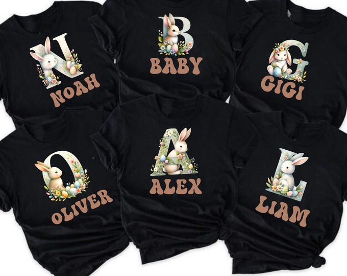 Custom Family Easter Shirts,Easter Matching Bunny Shirts,Funny Easter Family Shirts,Easter Egg Shirt,Matching Family Tees,Easter Day Shirt,