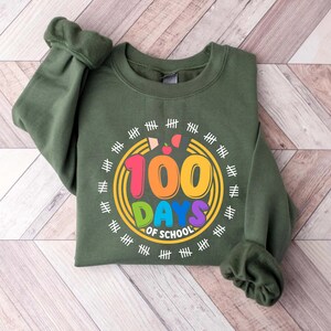100 Days of School Shirt, 100 Day Shirt, 100th Day Of School Celebration, Student Shirt,Back to School Shirt, Gift For Teacher