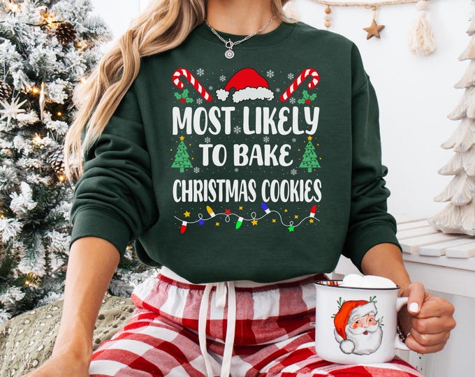 Most Likely To Christmas 2025 Shirt, Most Likely Christmas Custom Shirt, Group Shirt,Christmas Matching Shirt,Christmas Funny, Xmas Family