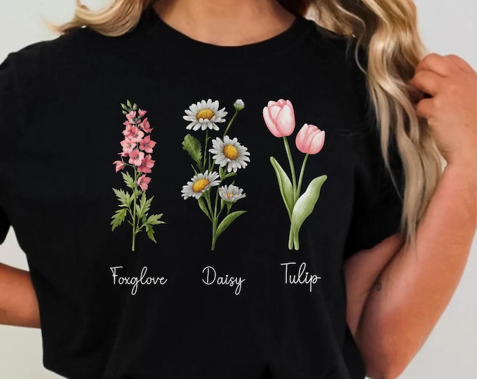 Subtle FDT T-Shirt, Anti Trump Shirt, Forget Me Not Daisy Tulip Tee, Feminist Gift, Equality Matters, Political Unrest, Subtle Tee
