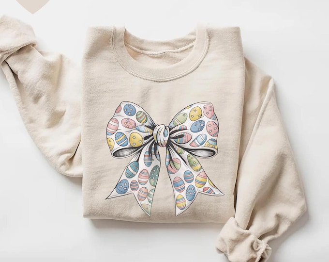 Easter Shirt, Happy Easter Sweatshirt, Coquette Easter Shirts, Easter Shirt for Kids, Easter T Shirt for Women