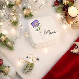 Jewerly Box,personalized jewelry box Custom Jewelry Boxes Bridesmaid Jewelry Box Travel Jewelry Case, Custom Name Jewelry box,gift idea