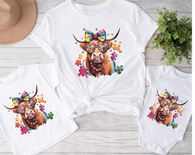 Autism Cow Seeing The World Differently Shirt, Autism Shirt, Autism Awareness Shirt, Autism Shirt, Autism Month, Special Ed Teacher Shirt