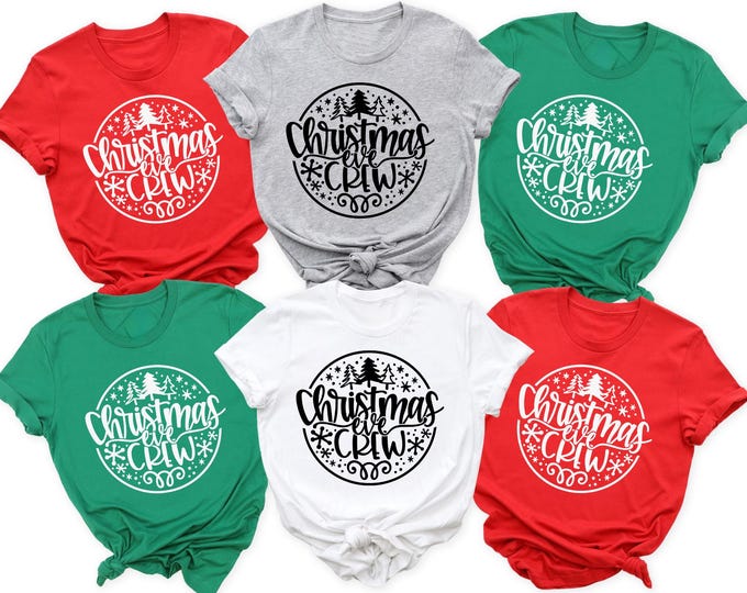 Christmas Crew Shirt, Family Christmas Shirt, Family Christmas Shirts, Christmas T Shirt, Toddler Christmas Shirt, Holiday Shirt