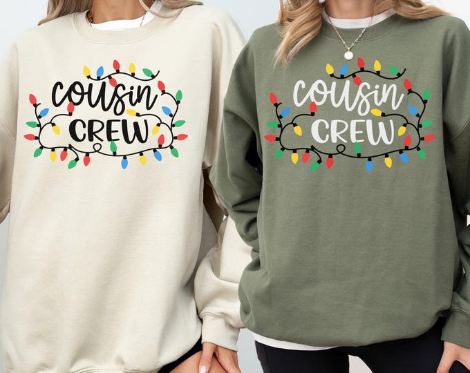 Cousin Crew Shirts Christmas, Cousin Shirts Matching Family Christmas Shirts Toddler Christmas Outfit Baby Christmas Outfit Christmas Crew
