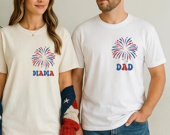 Benutzerdefiniertes USA-Shirt, USA-Shirt, USA-Feuerwerk-Shirt, 4