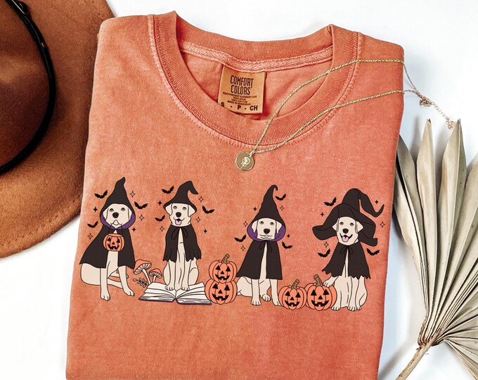 Сute Ghost Dog t-shirt, Halloween t-shirt, Ghost T-shirt, Dog Lovers T-Shirt, iprintasty Halloween, Halloween Dog T-shirt, Spooky Season