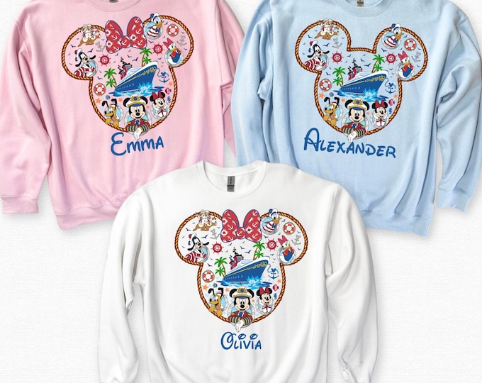 Custom 2026 Disney Cruise Family Matching Shirt, Disney Pirates Shirt, Disney Cruise Trip Shirt, 2026 Disney world Cruise Family Shirts