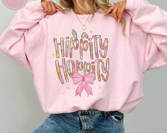 Hippity Hoppity Easter Shirt,Cute Easter Shirt, Easter Shirt, Easter Bunny Shirt, Bunny Shirt, Easter Shirt, Cute Shirt,Easter Gift,Easter