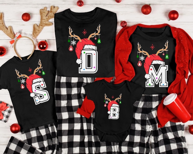 Christmas Custom Name Matching Shirt Gift, Custom Family Christmas Shirt, Personalized Christmas Couple Shirt, Christmas Group Shirt