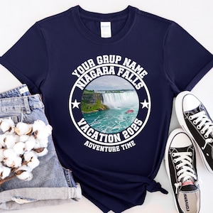 Personalized Niagara Falls Shirt,Ontario Canada Shirt,Family Vacation Shirt,Group Gift for Trip to Niagara Falls,NiagaraFalls Souvenir shirt