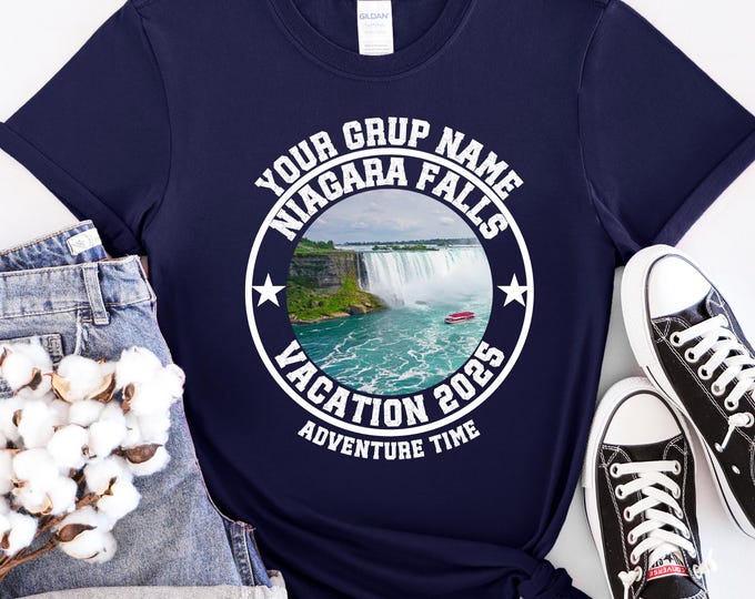 Personalized Niagara Falls Shirt,Ontario Canada Shirt,Family Vacation Shirt,Group Gift for Trip to Niagara Falls,NiagaraFalls Souvenir shirt