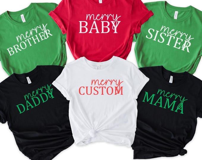 Family Christmas Pajamas, Mommy and Me Christmas Sweaters, Matching Christmas Shirts, Christmas Outfit, Matching Christmas Pajamas