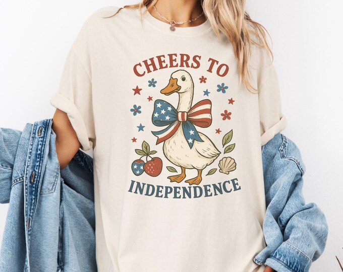 Happy 4th Of July Ducks Shirt, Independence Day Tee, American Goose Sweatshirt, Patriotic USA Flag T-Shirt, Funny Fourth Of July Duck Shirt