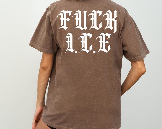 FCK ICE Protest Tee – Immigrant Rights