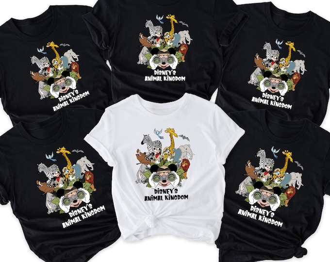 Disney Animal Kingdom Shirts, Matching Disney Shirt, Safari Mode Disney Shirt, Family Vacation Shirts, Mickey and Friends Animal Kingdom
