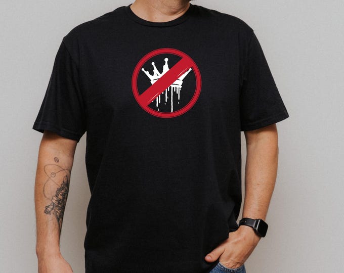 No Kings Shirt, No Kings In America Shirt, Protest Shirt, Political Tee, Pro Democracy Shirt, Patriotic Protester Shirt, Resistance Apparel