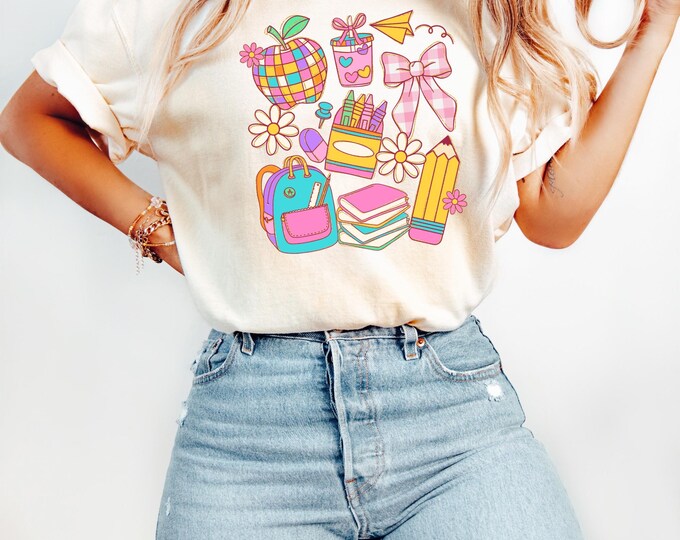 Welcome Back To School Shirt, School T-shirt, School Tee, Back To School Shirt, Back To School Gift, Gift For Teacher, Gift For Student