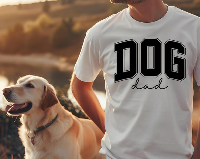 Comfort Colors® Dog Dad Shirt, Dog Lover Shirt, Dog Daddy Shirt, Pet Lover Shirt, Animal Lover Gift, Dog Dad Gift, Gift for Dog Dads