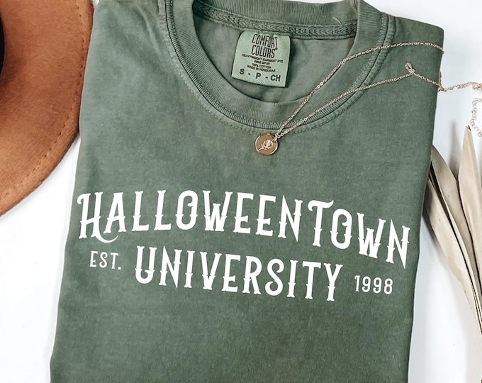 Halloweentown Est 1998 Sweatshirt, Halloweentown University, Retro Halloweentown Sweatshirt, Fall Sweatshirt, Halloween Sweatshirt